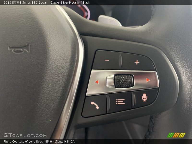 Glacier Silver Metallic / Black 2019 BMW 3 Series 330i Sedan