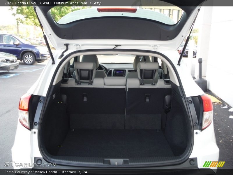 Platinum White Pearl / Gray 2022 Honda HR-V LX AWD
