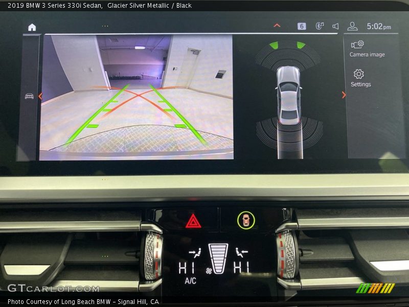 Glacier Silver Metallic / Black 2019 BMW 3 Series 330i Sedan