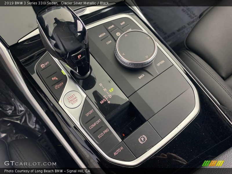 Glacier Silver Metallic / Black 2019 BMW 3 Series 330i Sedan