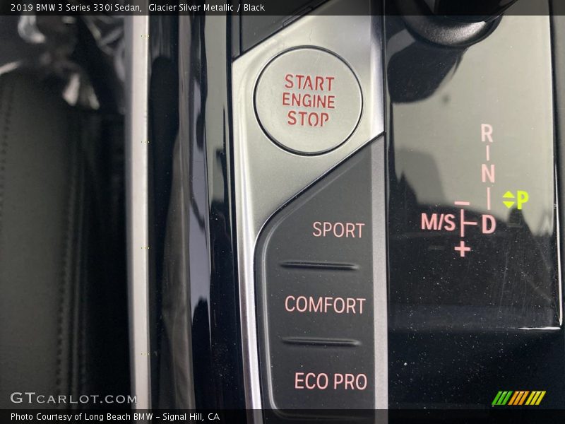 Glacier Silver Metallic / Black 2019 BMW 3 Series 330i Sedan