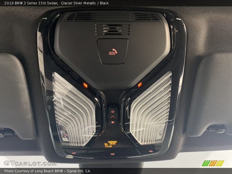 Glacier Silver Metallic / Black 2019 BMW 3 Series 330i Sedan