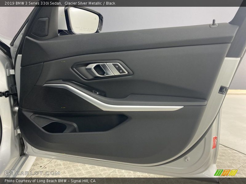 Glacier Silver Metallic / Black 2019 BMW 3 Series 330i Sedan