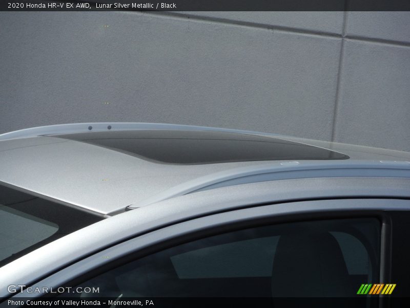 Lunar Silver Metallic / Black 2020 Honda HR-V EX AWD