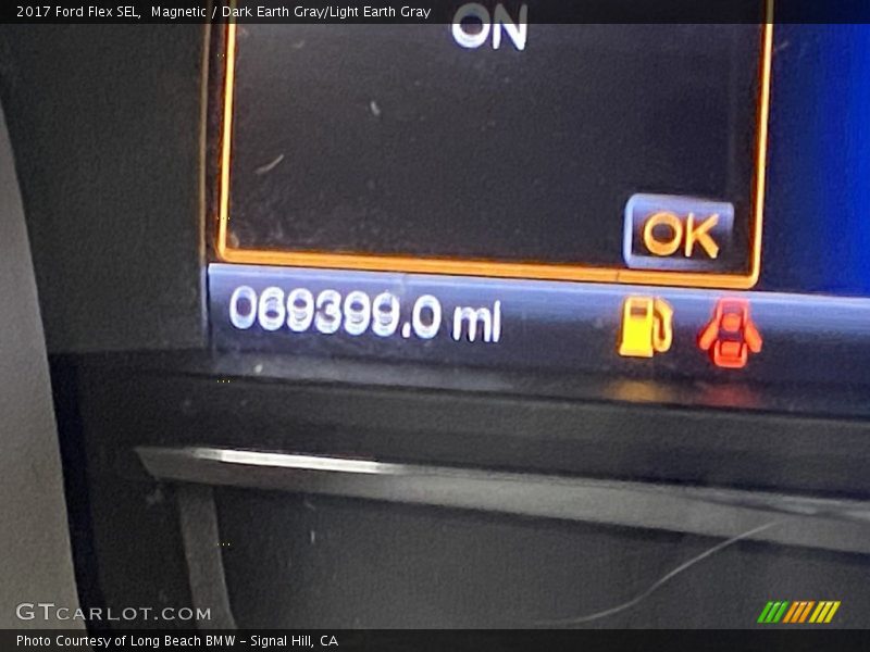 Magnetic / Dark Earth Gray/Light Earth Gray 2017 Ford Flex SEL