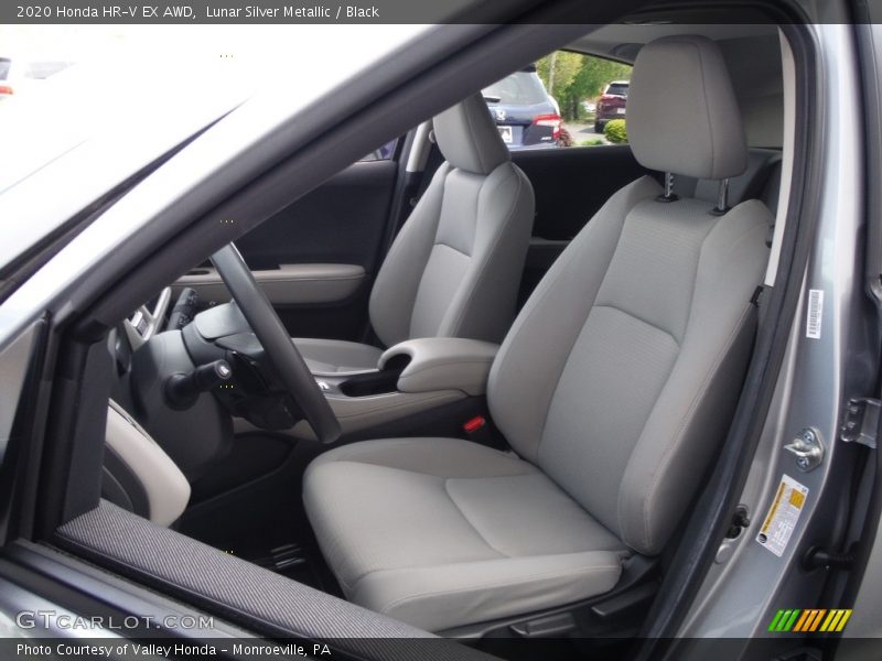 Lunar Silver Metallic / Black 2020 Honda HR-V EX AWD