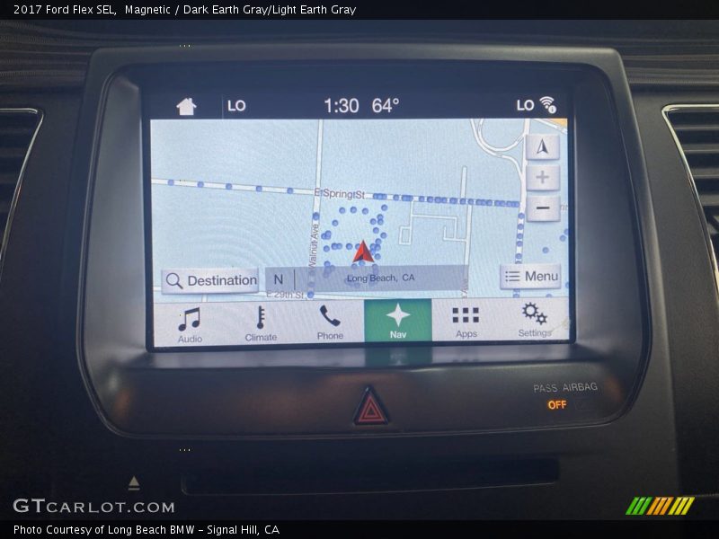 Navigation of 2017 Flex SEL