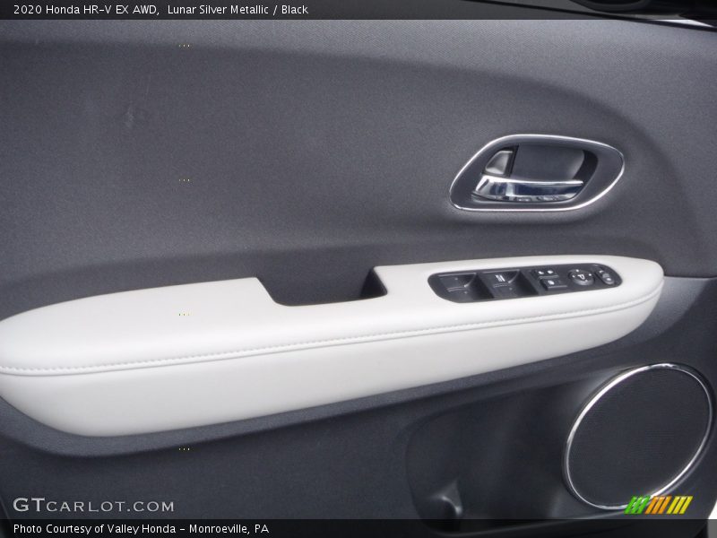 Lunar Silver Metallic / Black 2020 Honda HR-V EX AWD