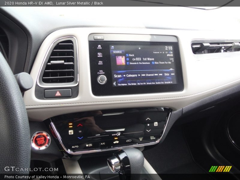 Lunar Silver Metallic / Black 2020 Honda HR-V EX AWD