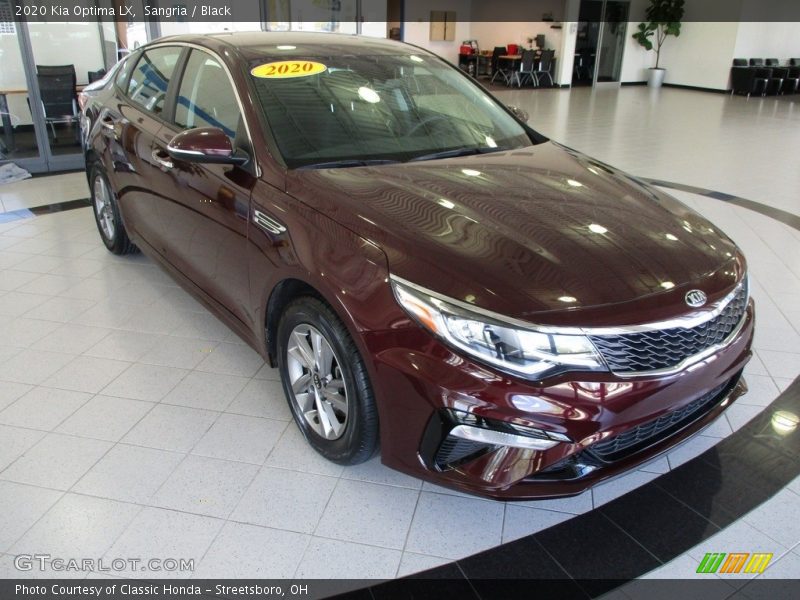 Sangria / Black 2020 Kia Optima LX