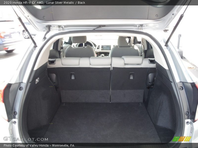 Lunar Silver Metallic / Black 2020 Honda HR-V EX AWD