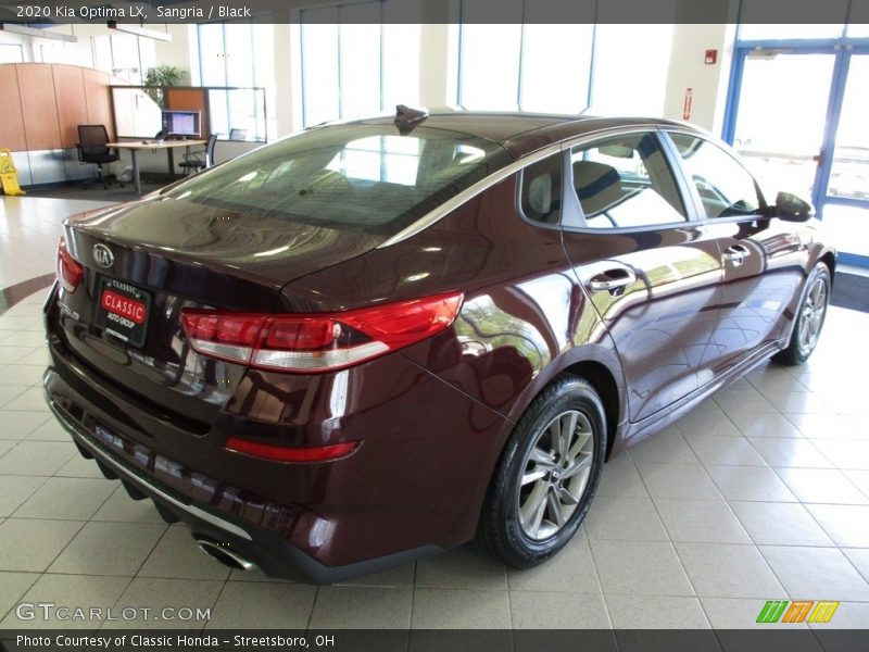 Sangria / Black 2020 Kia Optima LX