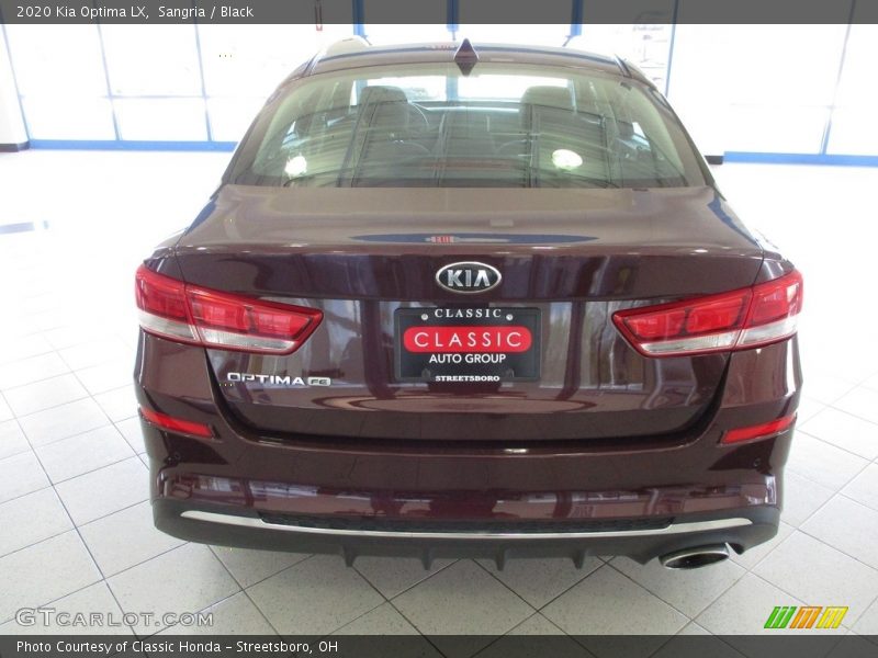 Sangria / Black 2020 Kia Optima LX