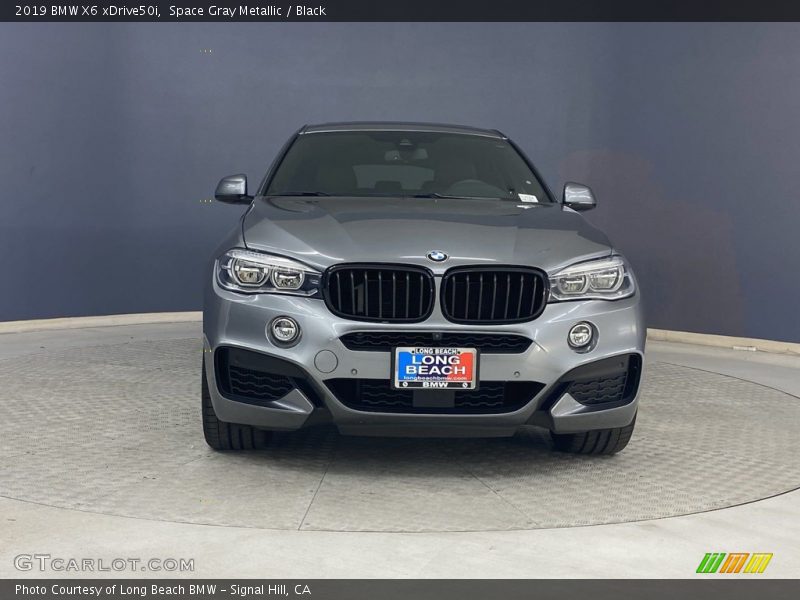 Space Gray Metallic / Black 2019 BMW X6 xDrive50i