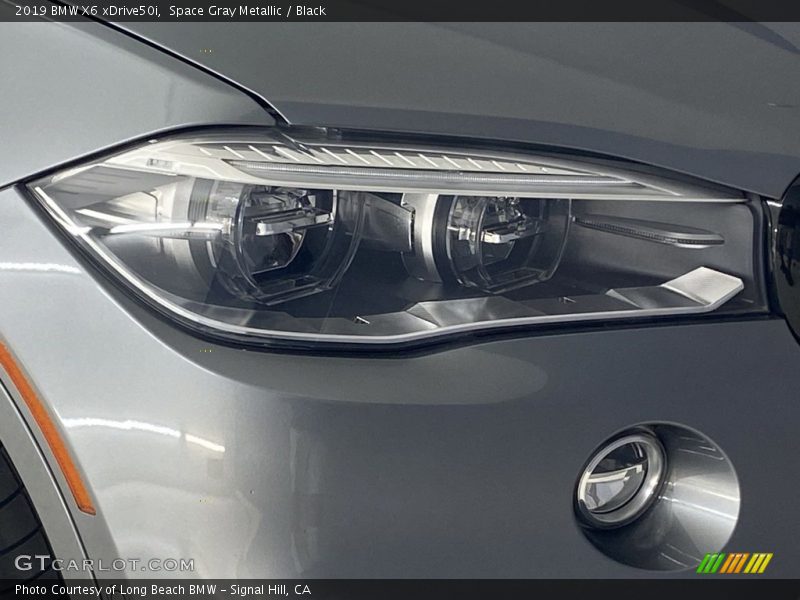 Space Gray Metallic / Black 2019 BMW X6 xDrive50i