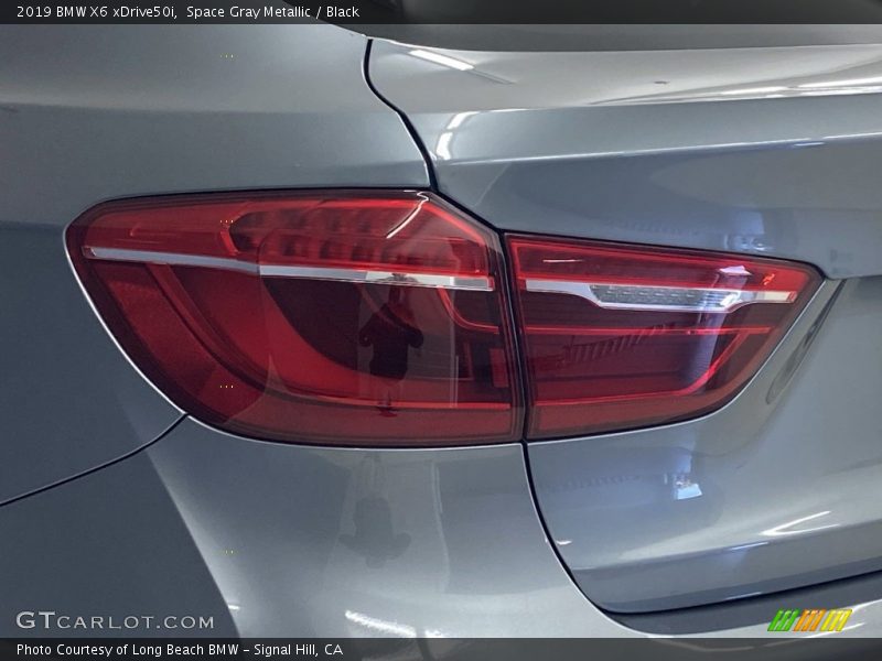 Space Gray Metallic / Black 2019 BMW X6 xDrive50i