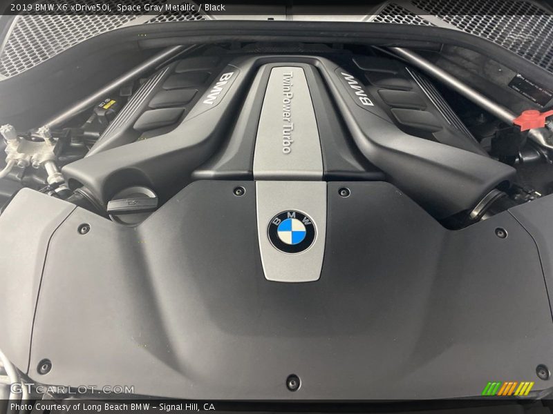 Space Gray Metallic / Black 2019 BMW X6 xDrive50i