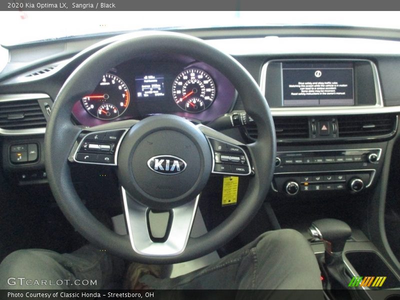 Sangria / Black 2020 Kia Optima LX