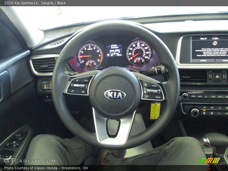 Sangria / Black 2020 Kia Optima LX