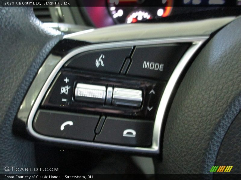 Sangria / Black 2020 Kia Optima LX