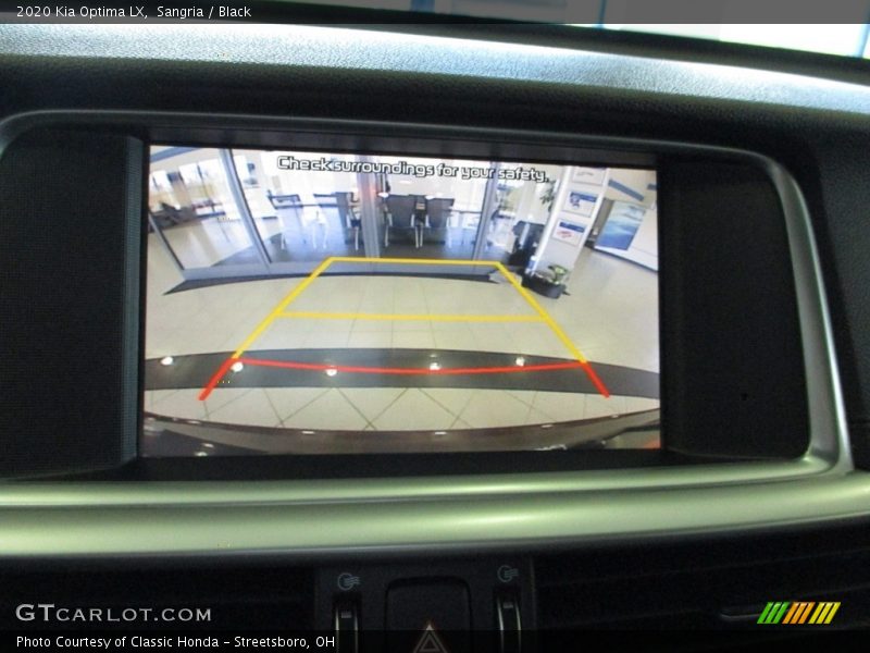 Sangria / Black 2020 Kia Optima LX