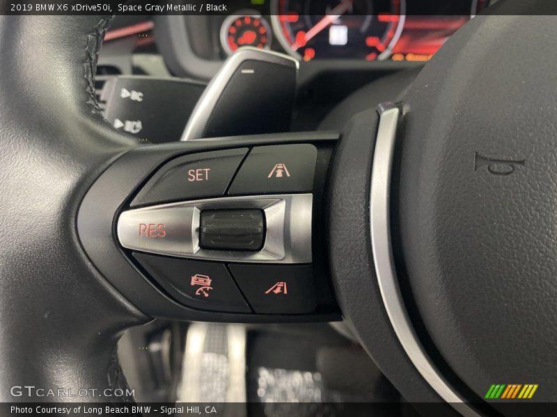Space Gray Metallic / Black 2019 BMW X6 xDrive50i