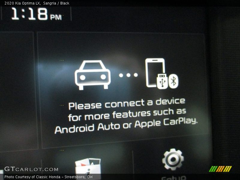 Sangria / Black 2020 Kia Optima LX