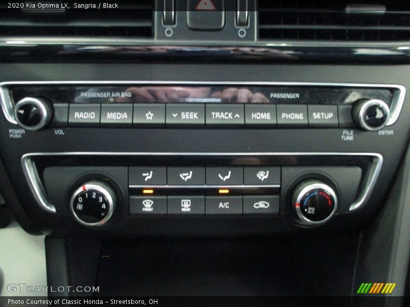 Sangria / Black 2020 Kia Optima LX