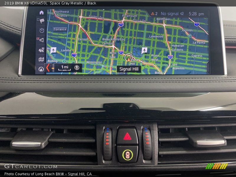 Space Gray Metallic / Black 2019 BMW X6 xDrive50i