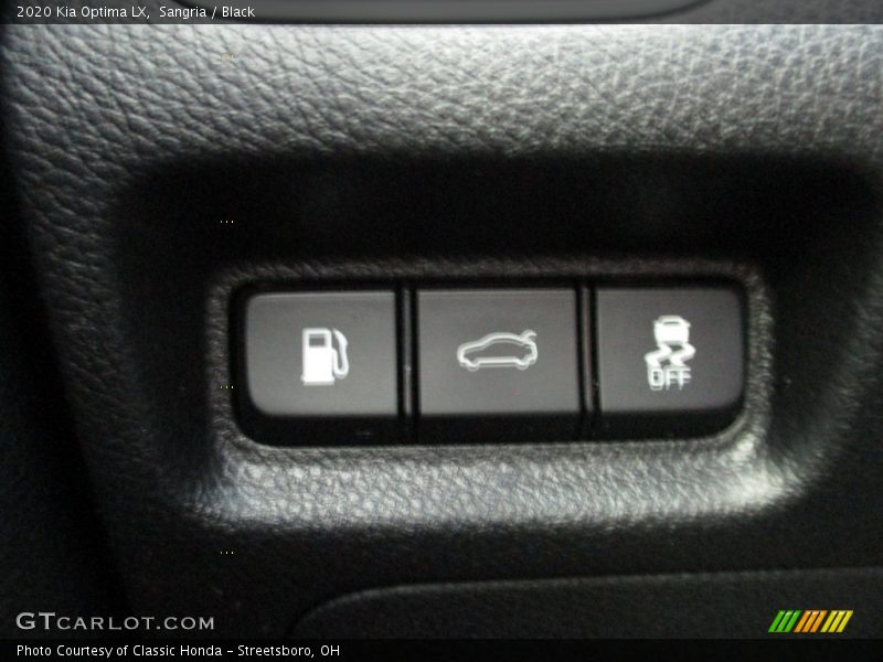 Sangria / Black 2020 Kia Optima LX