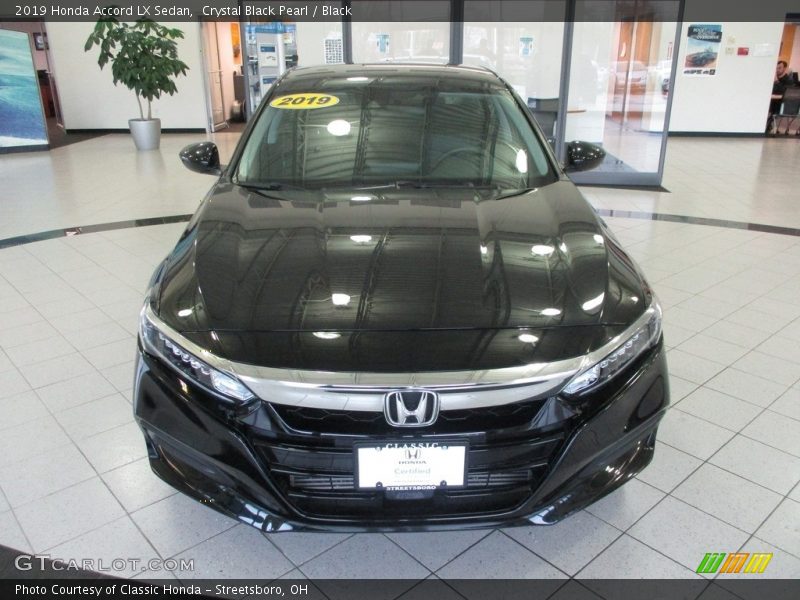 Crystal Black Pearl / Black 2019 Honda Accord LX Sedan