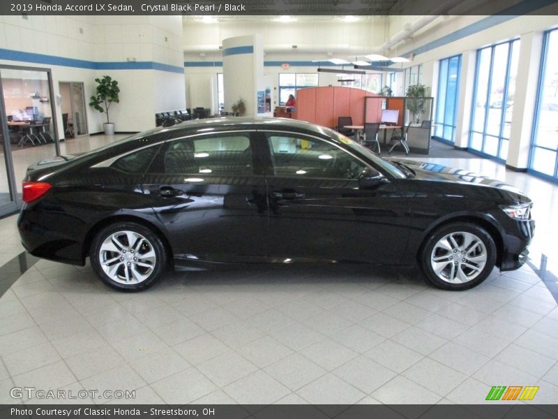 Crystal Black Pearl / Black 2019 Honda Accord LX Sedan