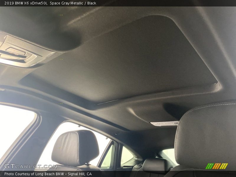Space Gray Metallic / Black 2019 BMW X6 xDrive50i