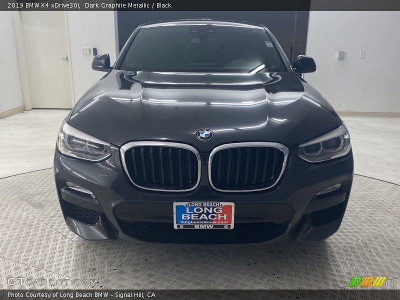 Dark Graphite Metallic / Black 2019 BMW X4 xDrive30i