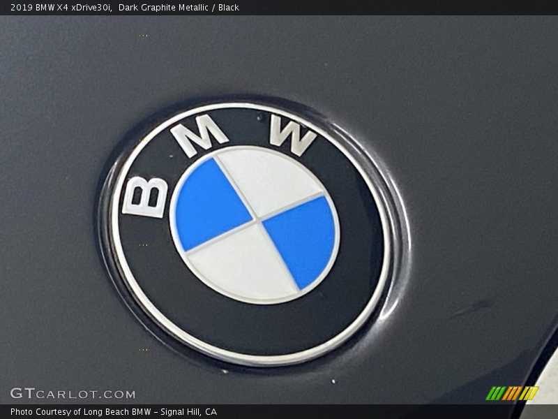 Dark Graphite Metallic / Black 2019 BMW X4 xDrive30i