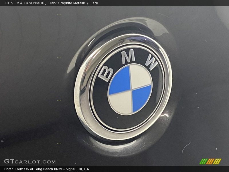 Dark Graphite Metallic / Black 2019 BMW X4 xDrive30i