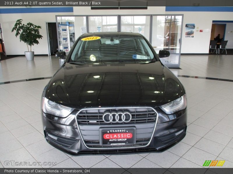 Brilliant Black / Black 2013 Audi A4 2.0T quattro Sedan