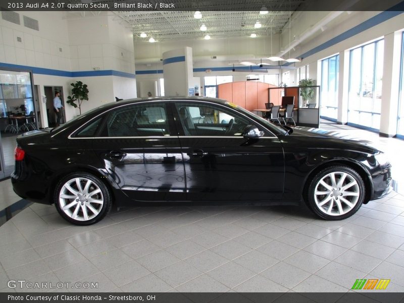 Brilliant Black / Black 2013 Audi A4 2.0T quattro Sedan