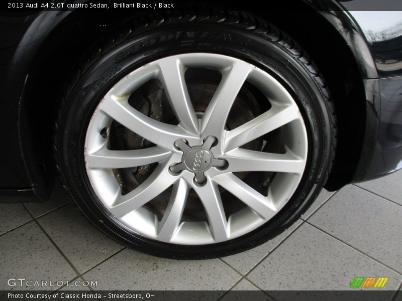 Brilliant Black / Black 2013 Audi A4 2.0T quattro Sedan