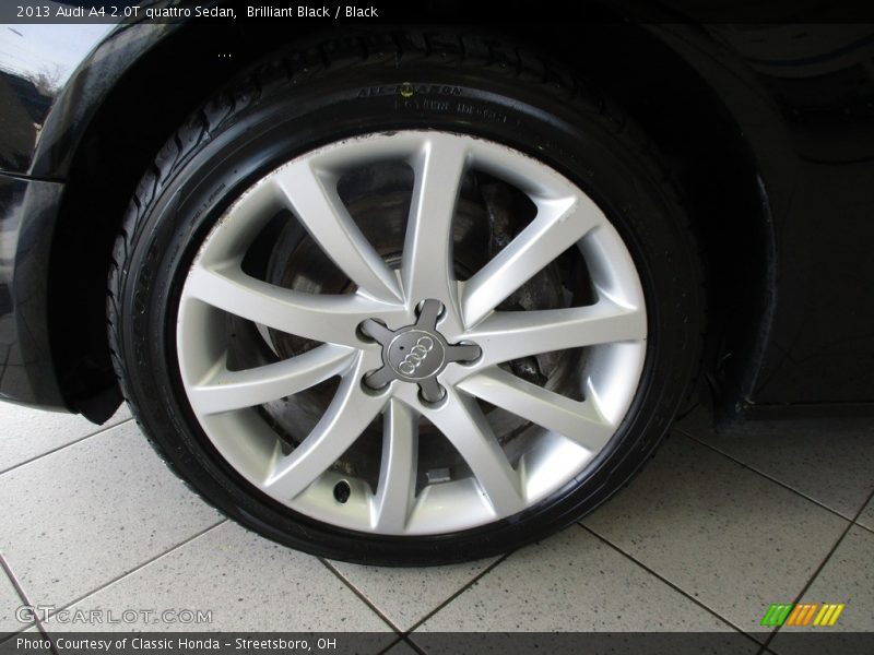 Brilliant Black / Black 2013 Audi A4 2.0T quattro Sedan
