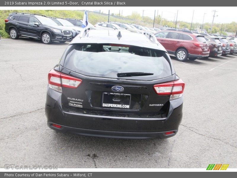 Crystal Black Silica / Black 2019 Subaru Impreza 2.0i Limited 5-Door