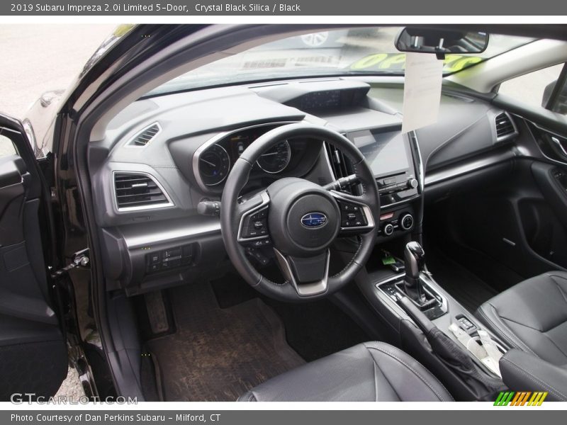 Crystal Black Silica / Black 2019 Subaru Impreza 2.0i Limited 5-Door