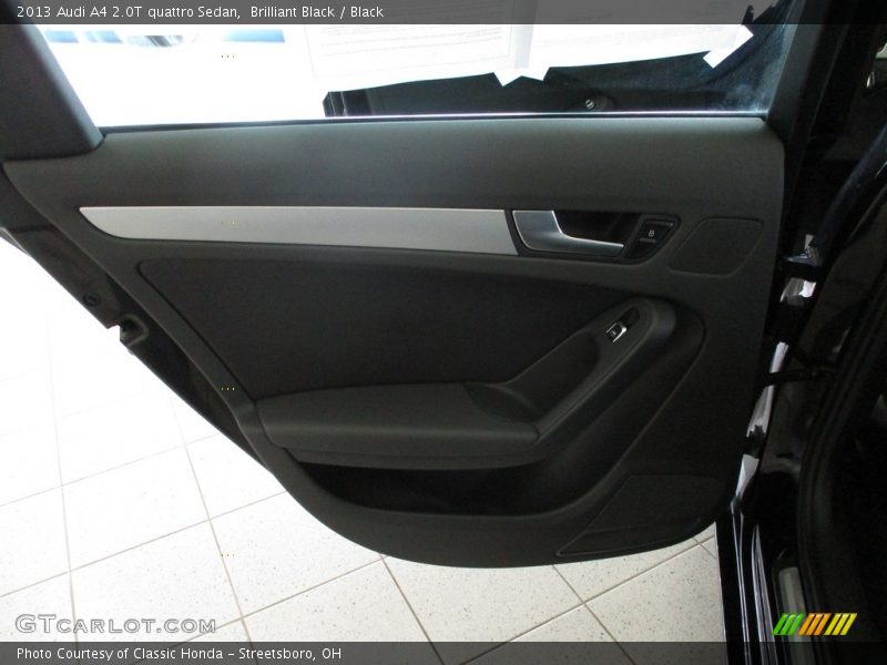 Brilliant Black / Black 2013 Audi A4 2.0T quattro Sedan