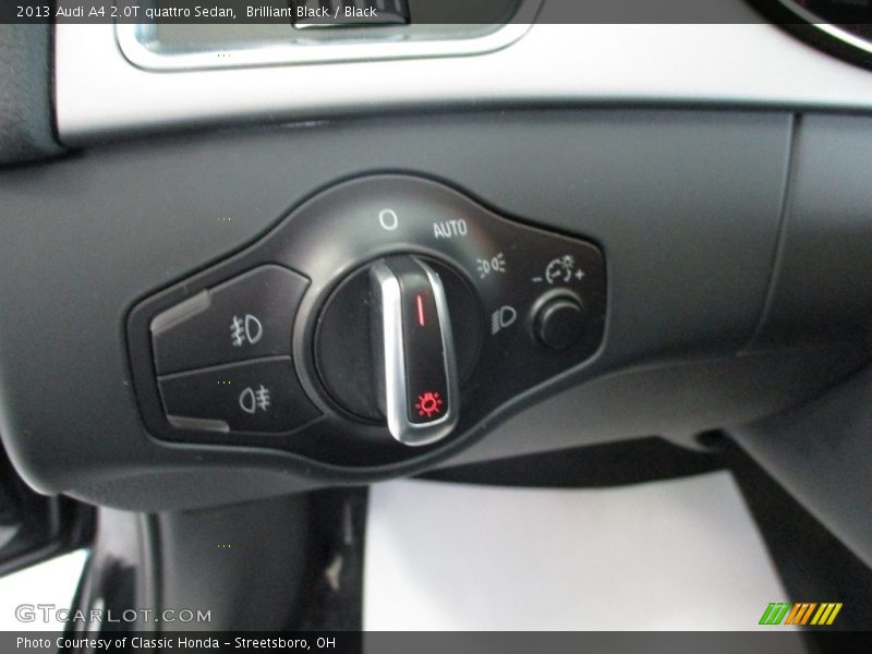 Brilliant Black / Black 2013 Audi A4 2.0T quattro Sedan