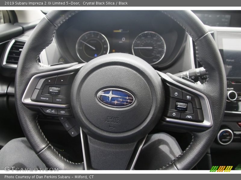Crystal Black Silica / Black 2019 Subaru Impreza 2.0i Limited 5-Door