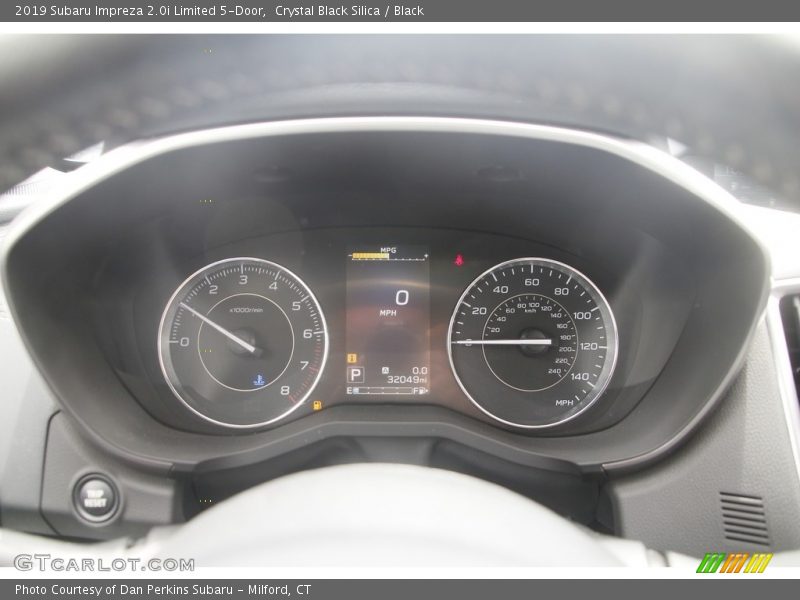 Crystal Black Silica / Black 2019 Subaru Impreza 2.0i Limited 5-Door