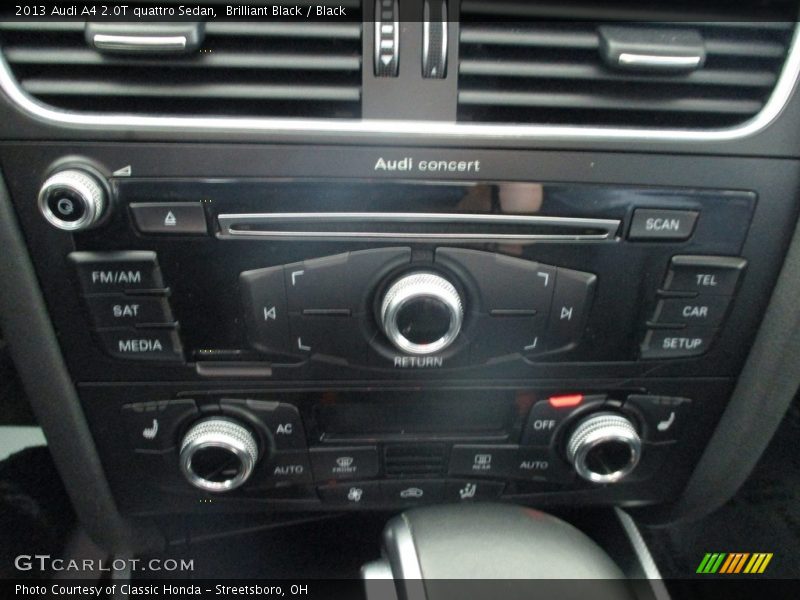 Brilliant Black / Black 2013 Audi A4 2.0T quattro Sedan