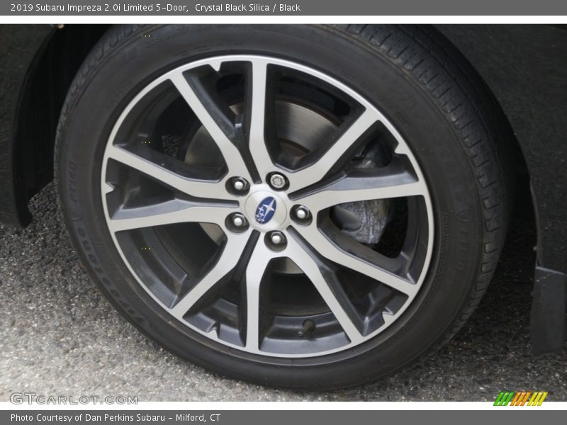 Crystal Black Silica / Black 2019 Subaru Impreza 2.0i Limited 5-Door