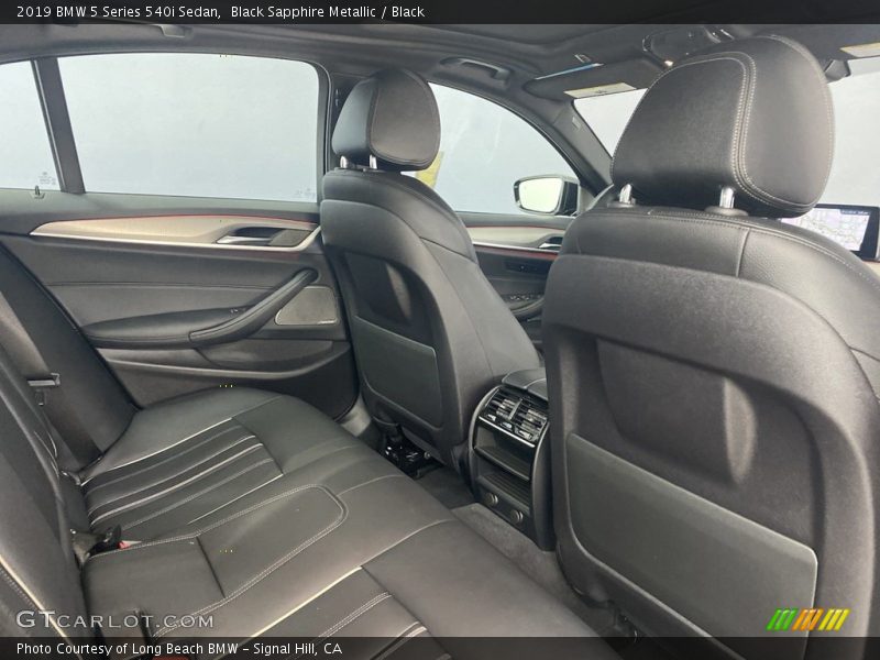 Black Sapphire Metallic / Black 2019 BMW 5 Series 540i Sedan