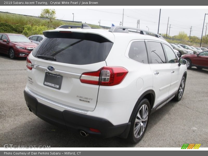 Crystal White Pearl / Java Brown 2019 Subaru Ascent Touring
